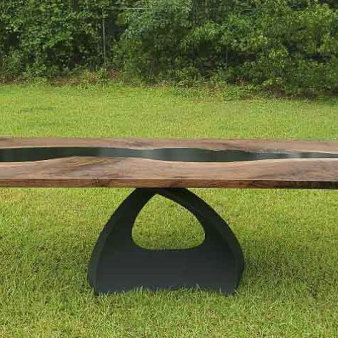 307 Tulipe 28" Industrial Metal Table Base