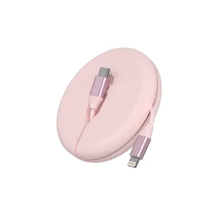 6ft Lightning® to USB-C Cable with Smart Management - Blush