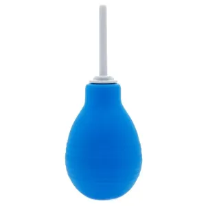 7.9 Inch Blue Clean Stream Enema Bulb with Nozzle