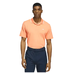 Adidas 2023 Go-To Pique Golf Polo Shirt - Orange