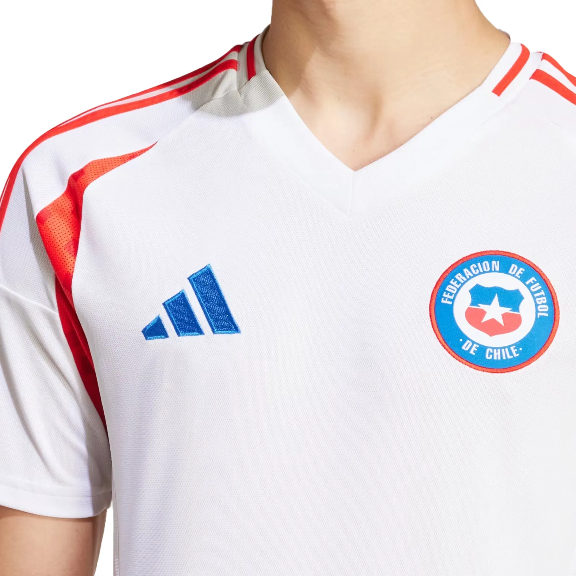 adidas Men's Chile 2024/25 Away Jersey White