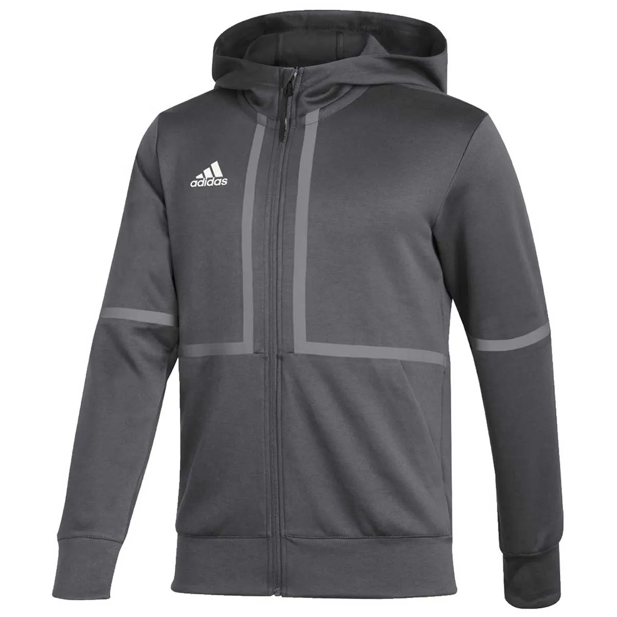 adidas Men's Grey Five/White Under The Lights Full Zip Jacket