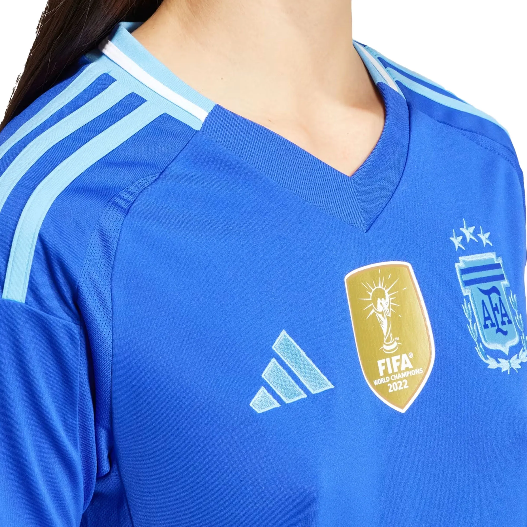 adidas Women's Argentina 2024/25 Away Jersey Lucid Blue/Blue Burst