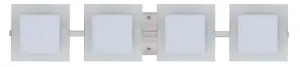 Alex 4 Light 120V Wall Lighting in Satin Nickel