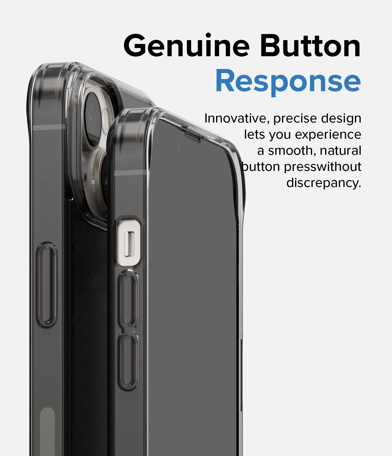 Apple iPhone 14 Back Cover Case | Fusion Matte - Smoke black