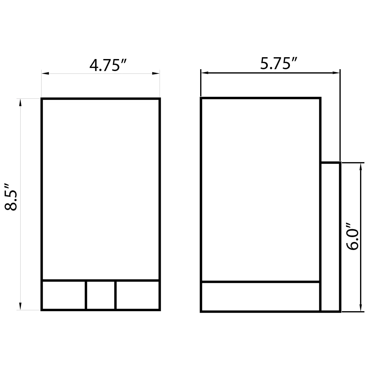 Archi 1 Light LED Wall Sconce & Vanity Light