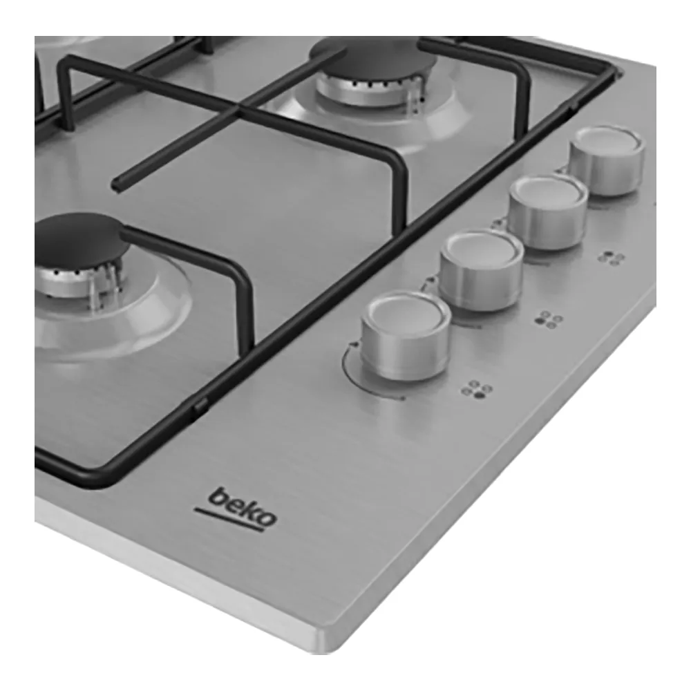 Beko CIHYG21SX 61cm Gas Hob  Stainless Steel