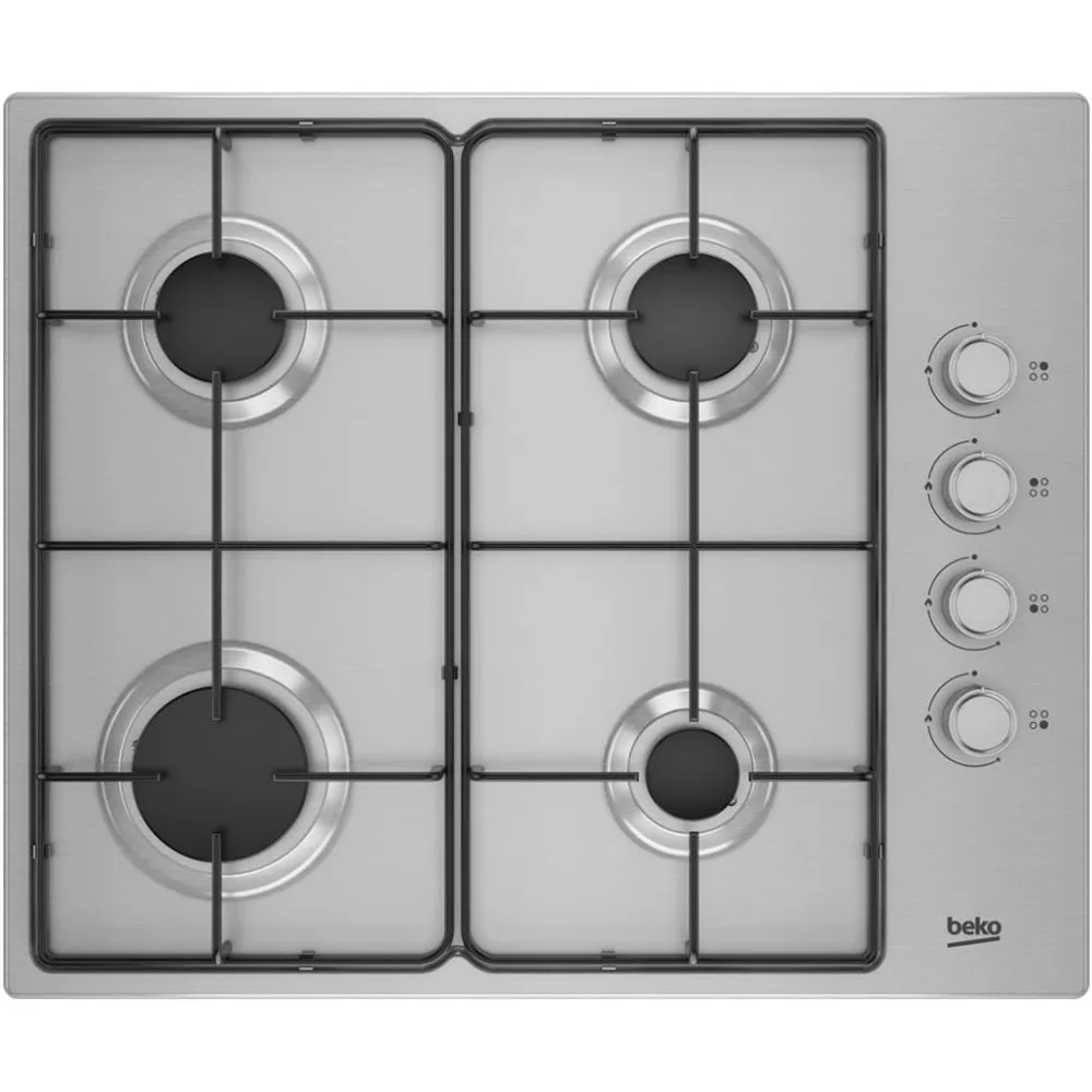 Beko CIHYG21SX 61cm Gas Hob  Stainless Steel