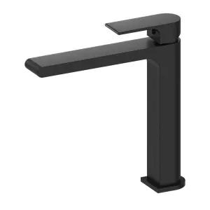 Bianca Mid Tall Basin Mixer Matte Black YSW3215-01D-MB