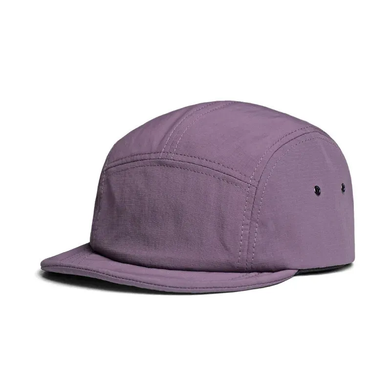 Blank Flat Brim Baseball Caps Back Closed Cap