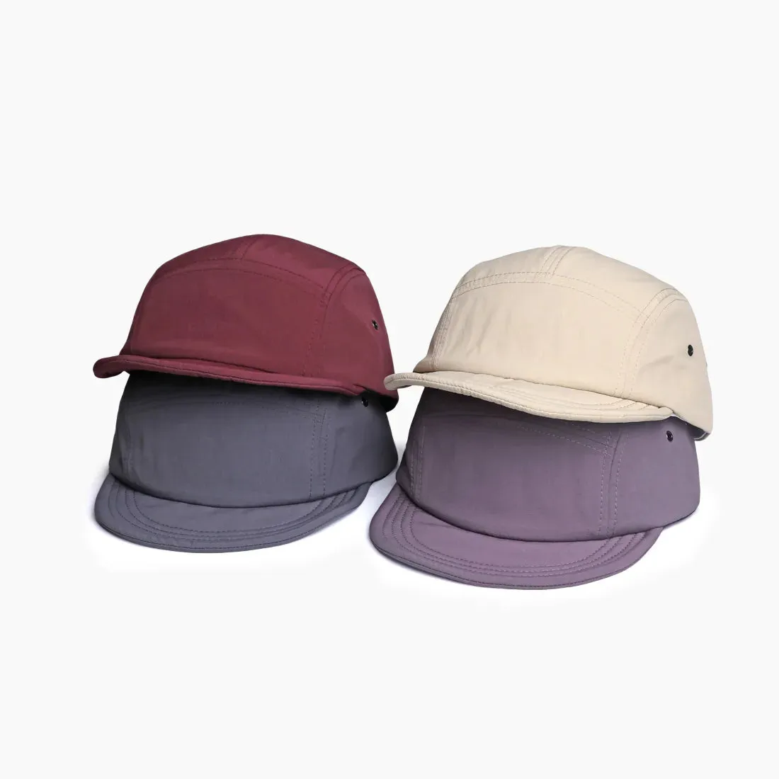 Blank Flat Brim Baseball Caps Back Closed Cap