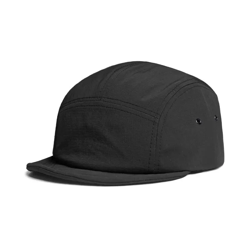 Blank Flat Brim Baseball Caps Back Closed Cap