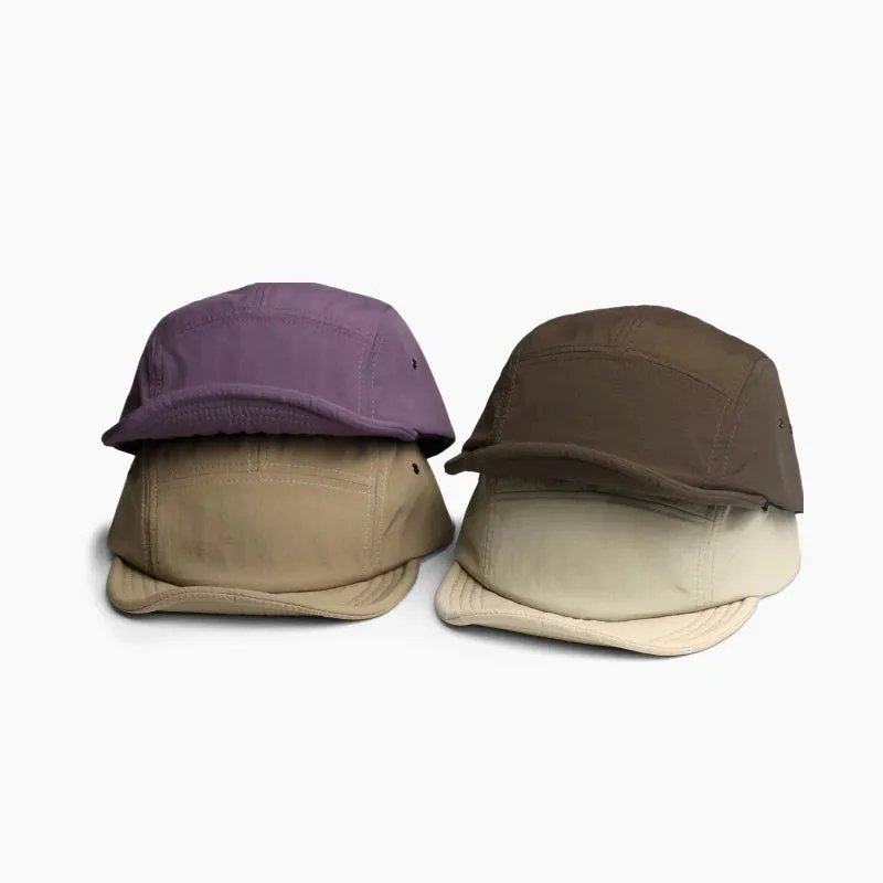 Blank Flat Brim Baseball Caps Back Closed Cap