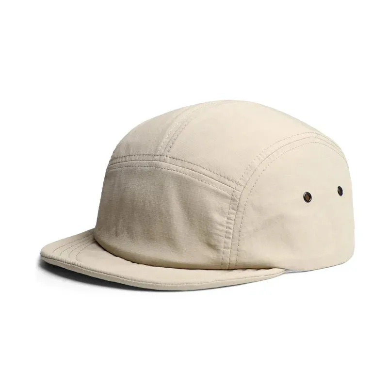 Blank Flat Brim Baseball Caps Back Closed Cap