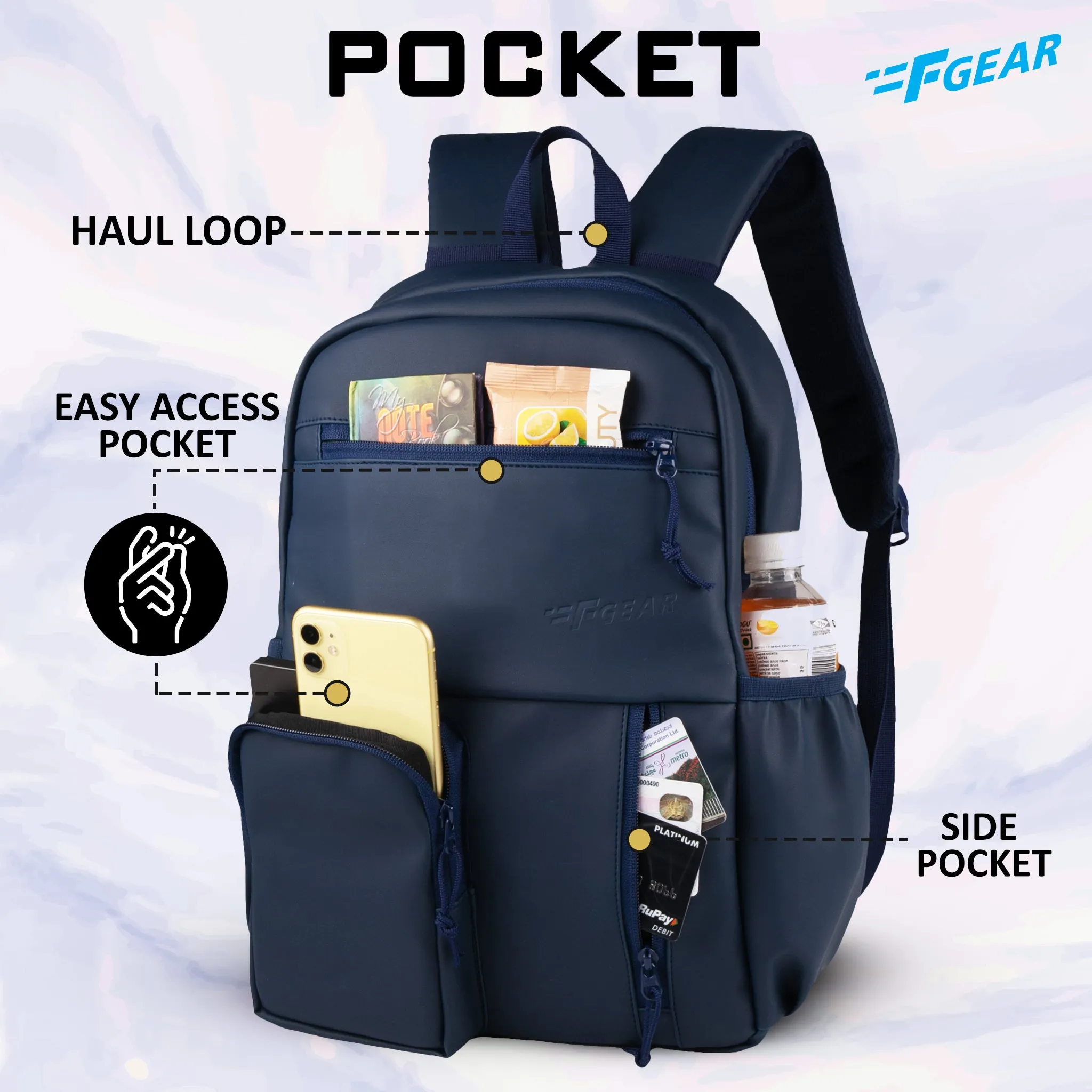 Blaze 10 L Navy Blue Backpack