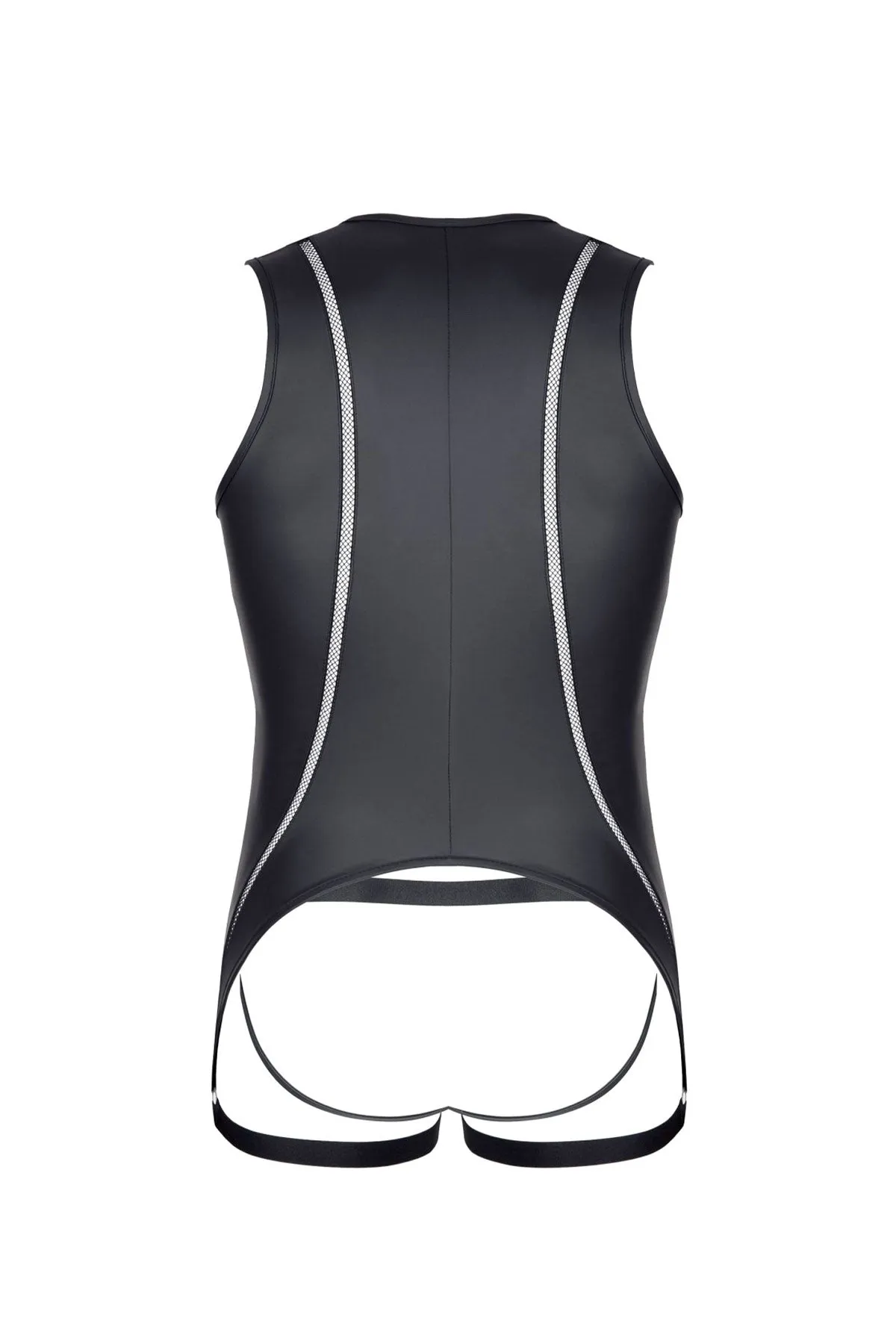 Body Vest with Jockstrap Briefs