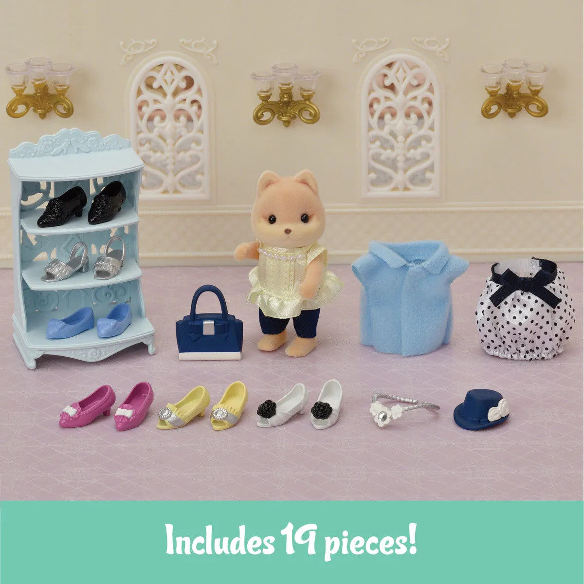 Calico Critters Fashion Play Set - Shoe Shop Collection