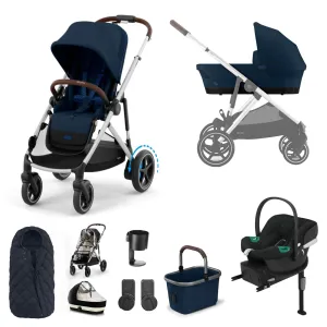 Cybex eGazelle S Comfort Bundle in Ocean Blue