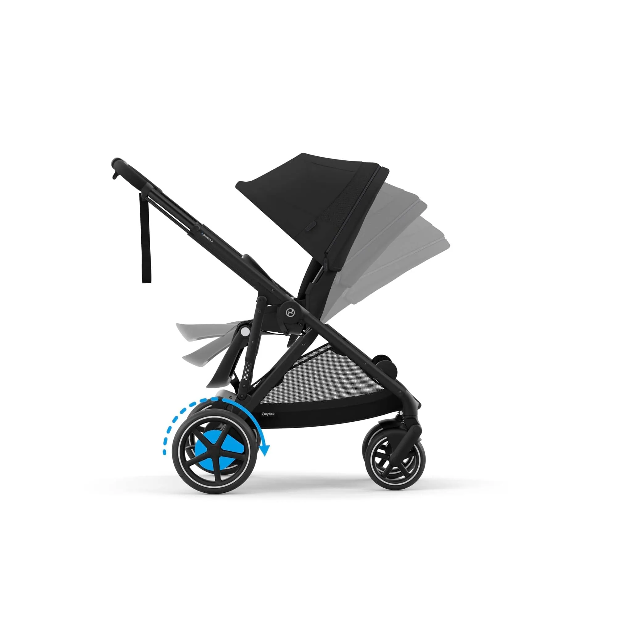 Cybex eGazelle S Essential Bundle in Moon Black