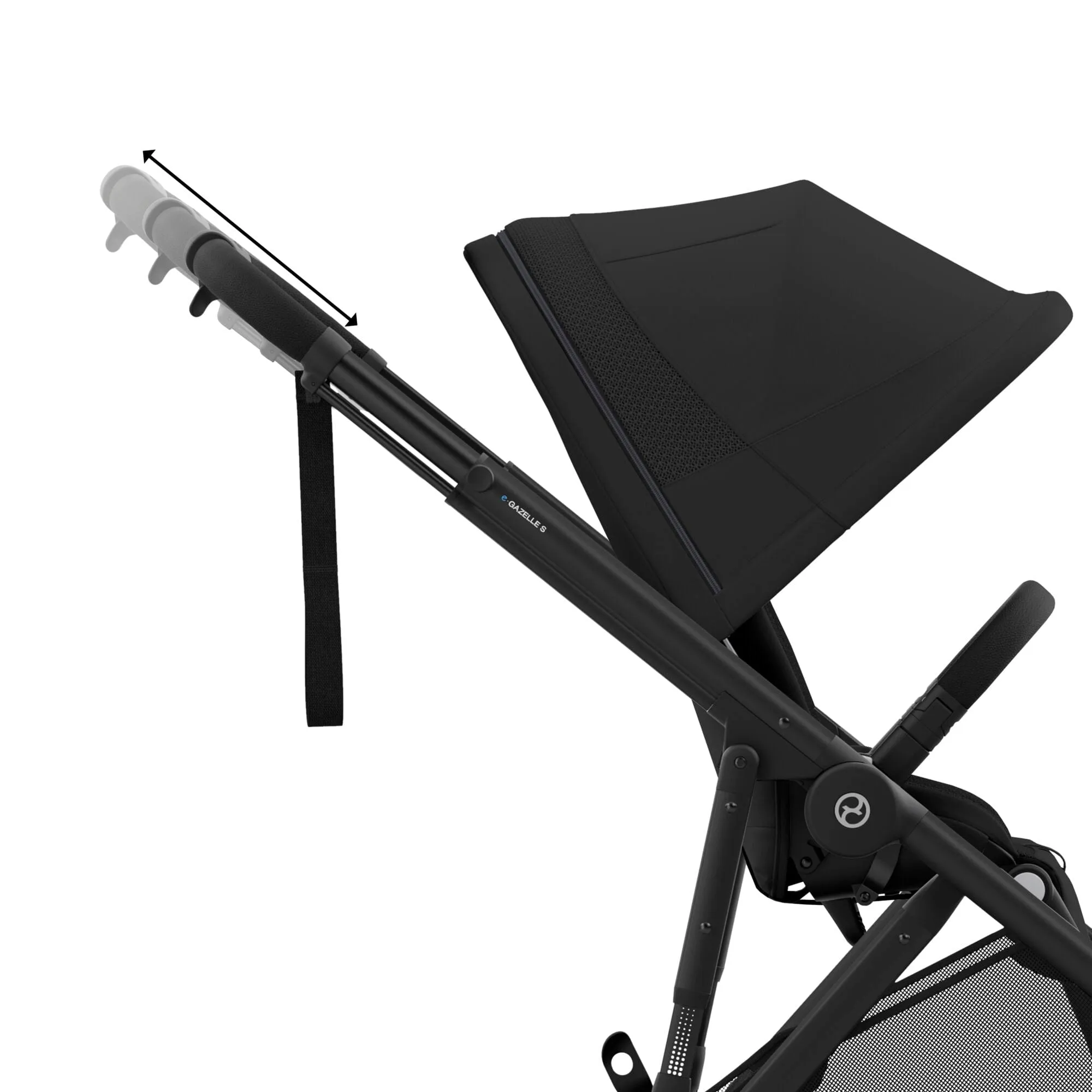 Cybex eGazelle S Essential Bundle in Moon Black