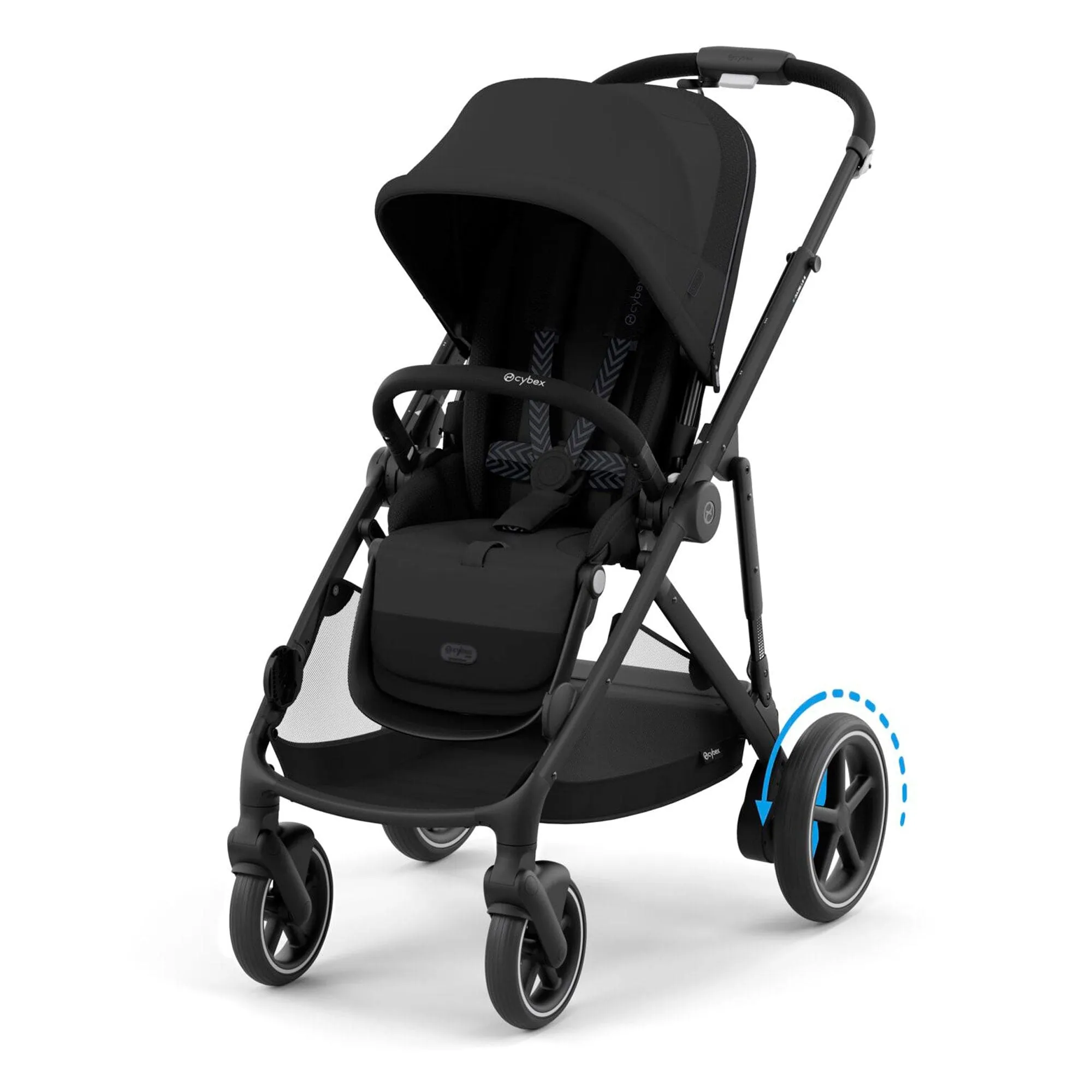 Cybex eGazelle S Essential Bundle in Moon Black