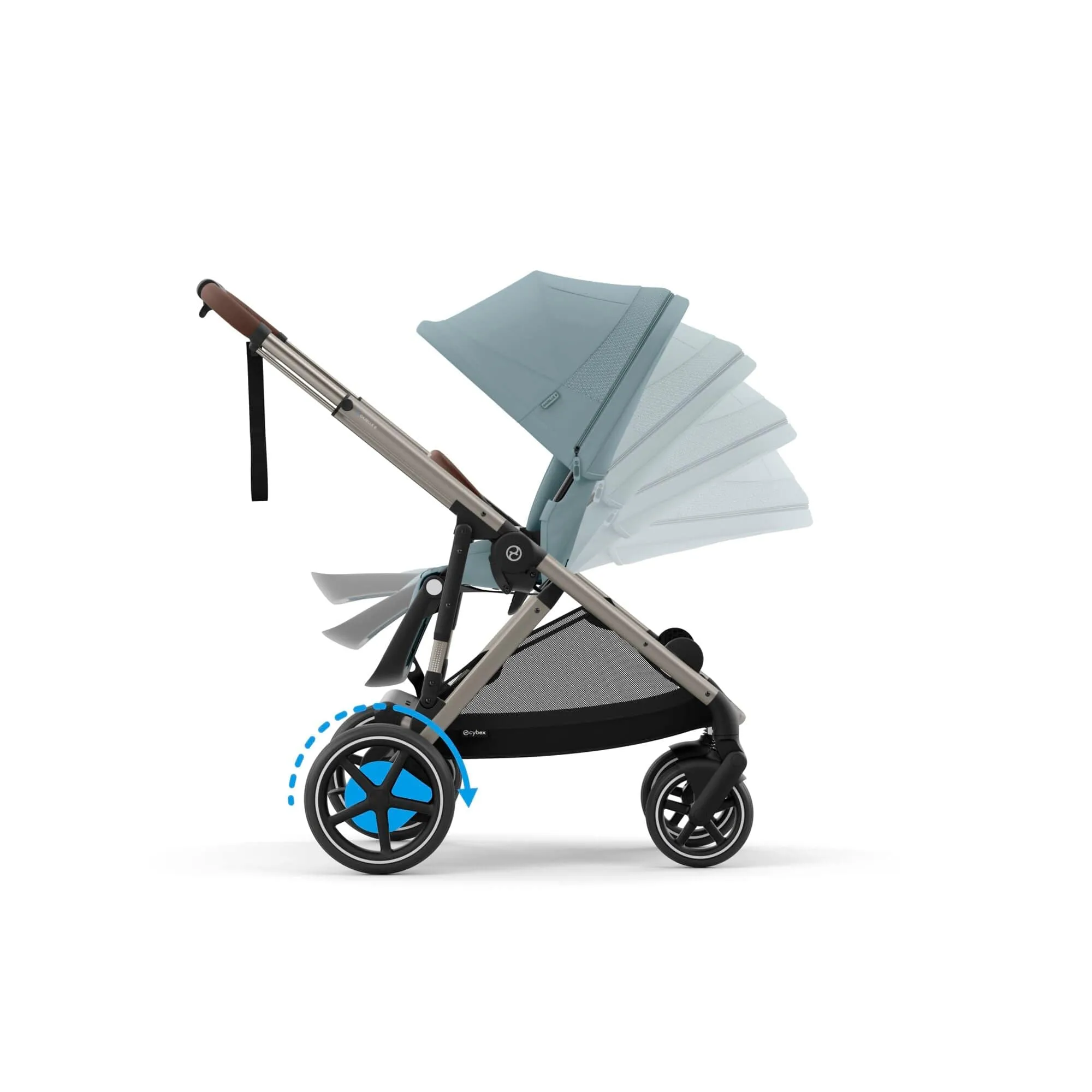 Cybex eGazelle S Essential Bundle in Stormy Blue