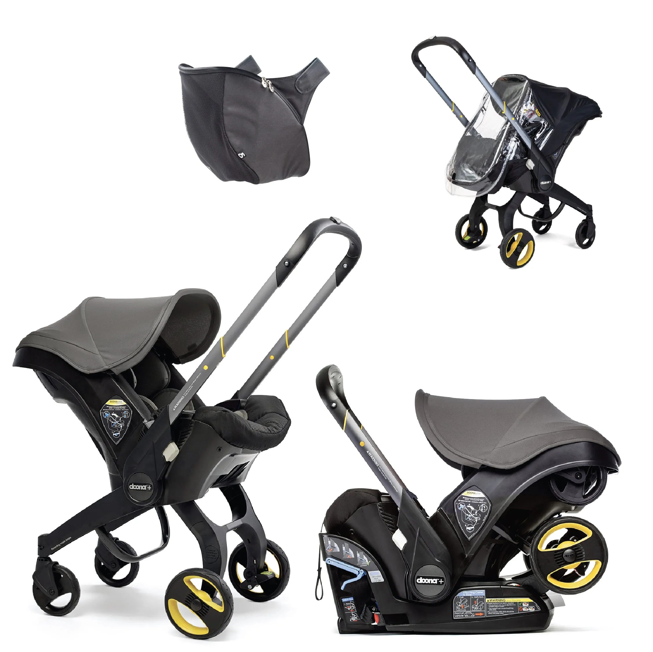 Doona Infant Car Seat & Base Everyday Bundle