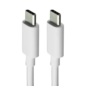 Google (1-Meter/3.3-Ft) USB-C to USB-C Cable - White (G016C)