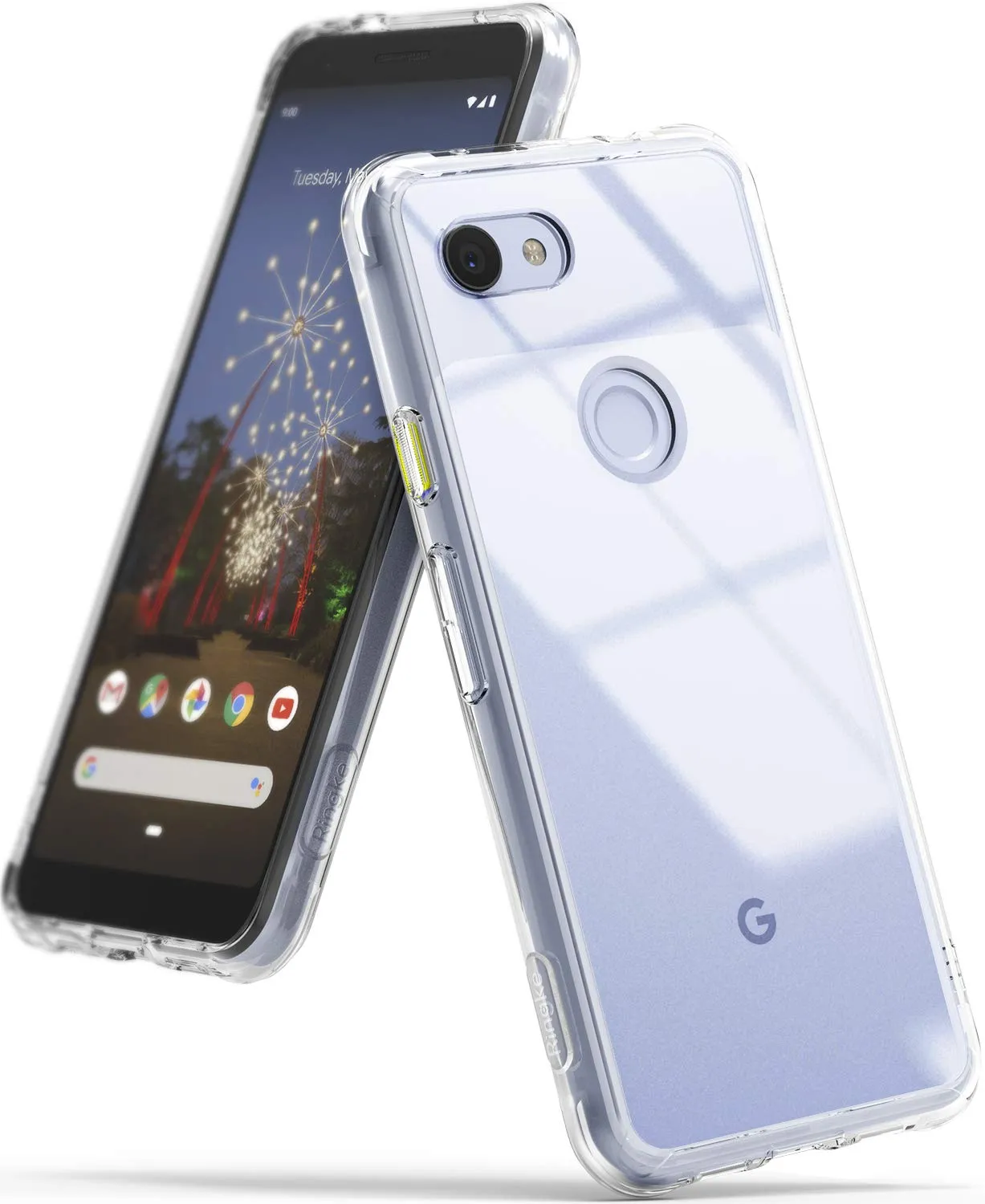 Google Pixel 3a Back Cover Case | Fusion - Clear