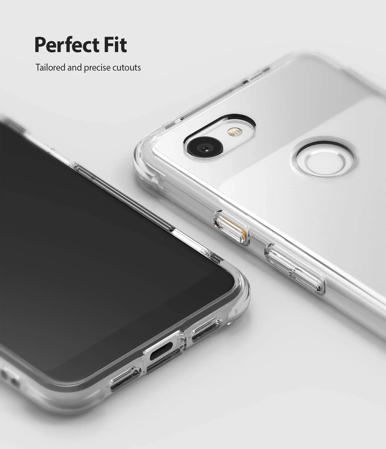 Google Pixel 3a Back Cover Case | Fusion - Clear