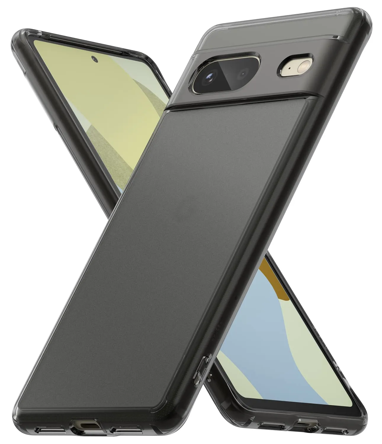 Google Pixel 7 Back Cover Case | Fusion - Matte Smoke Black