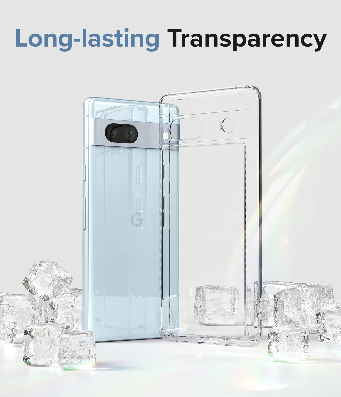 Google Pixel 7a Back Cover Case | Fusion - Clear