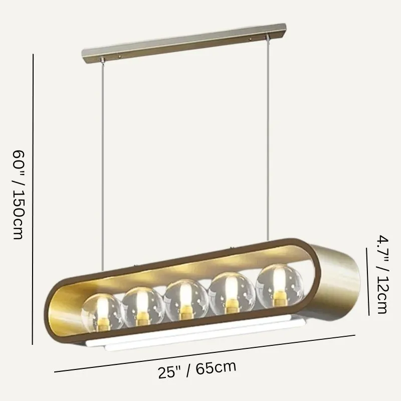 Hayat Linear Chandelier