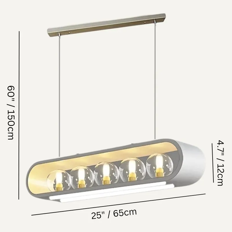 Hayat Linear Chandelier