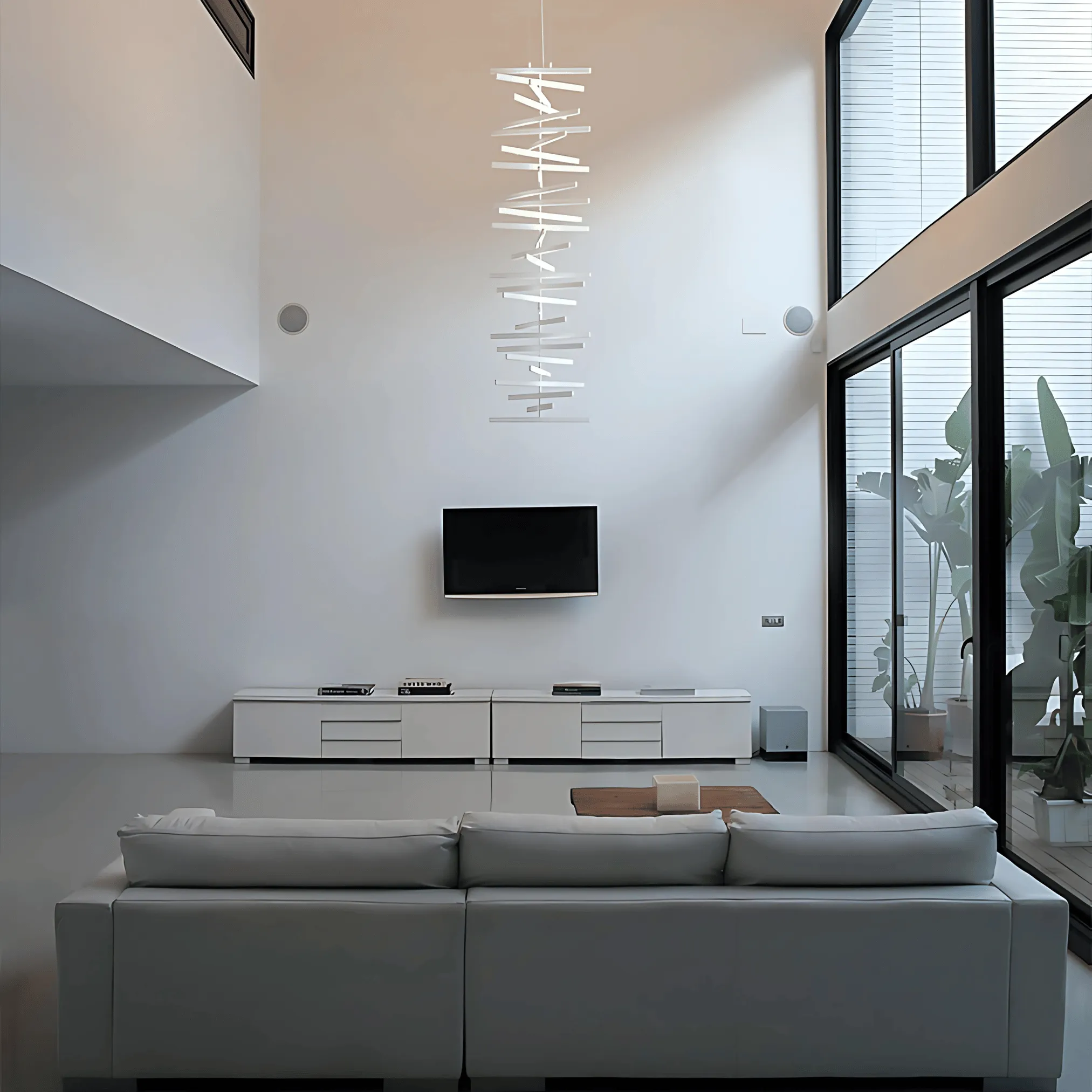 Horten - Customizable Form LED Ceiling Light Chandelier