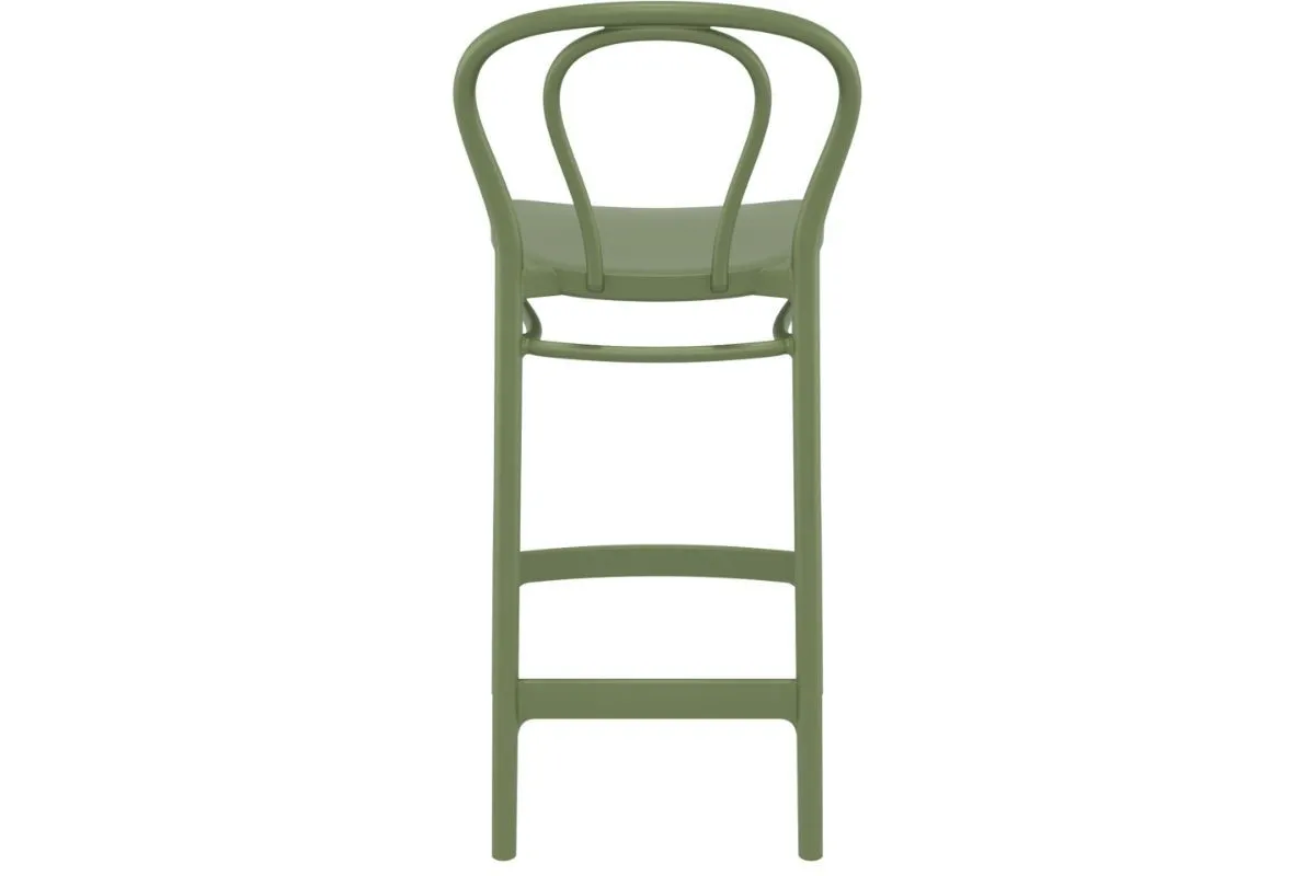 Hospitality Plus Victor Bar Stool - 650mm Seat Height [960H x 440W]