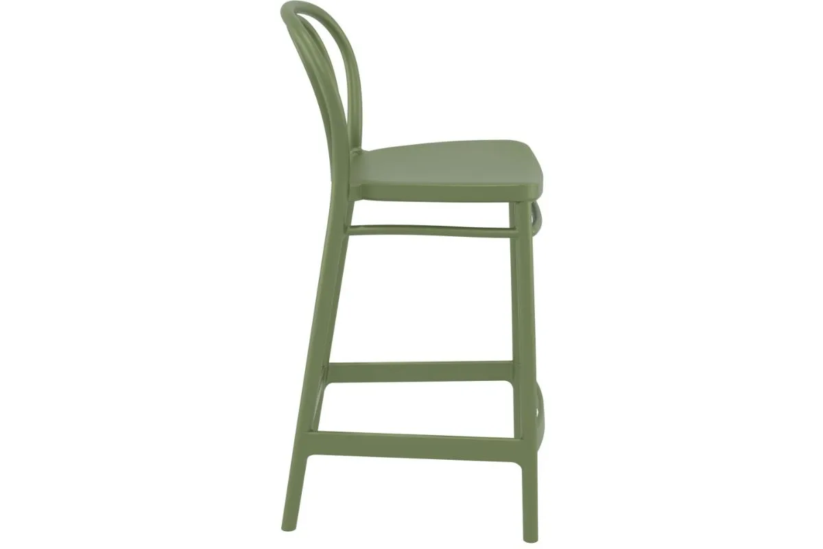 Hospitality Plus Victor Bar Stool - 650mm Seat Height [960H x 440W]