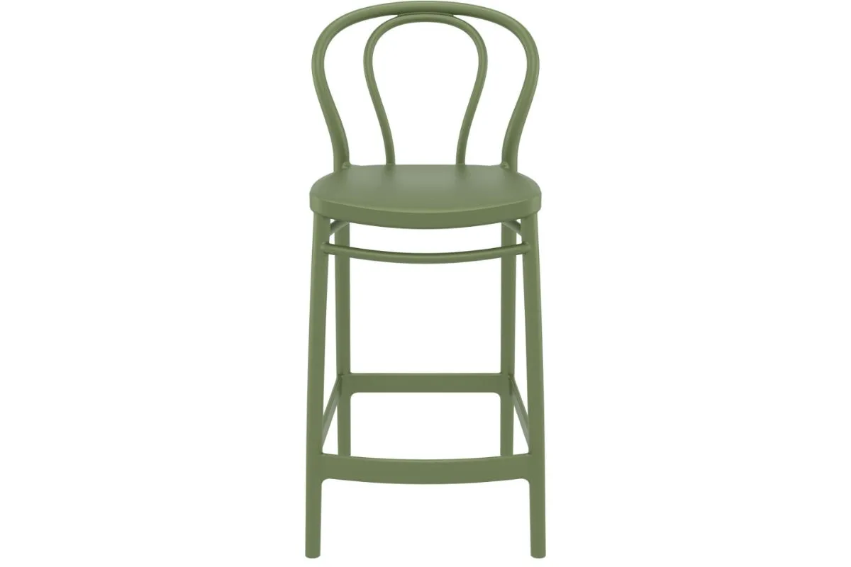 Hospitality Plus Victor Bar Stool - 650mm Seat Height [960H x 440W]