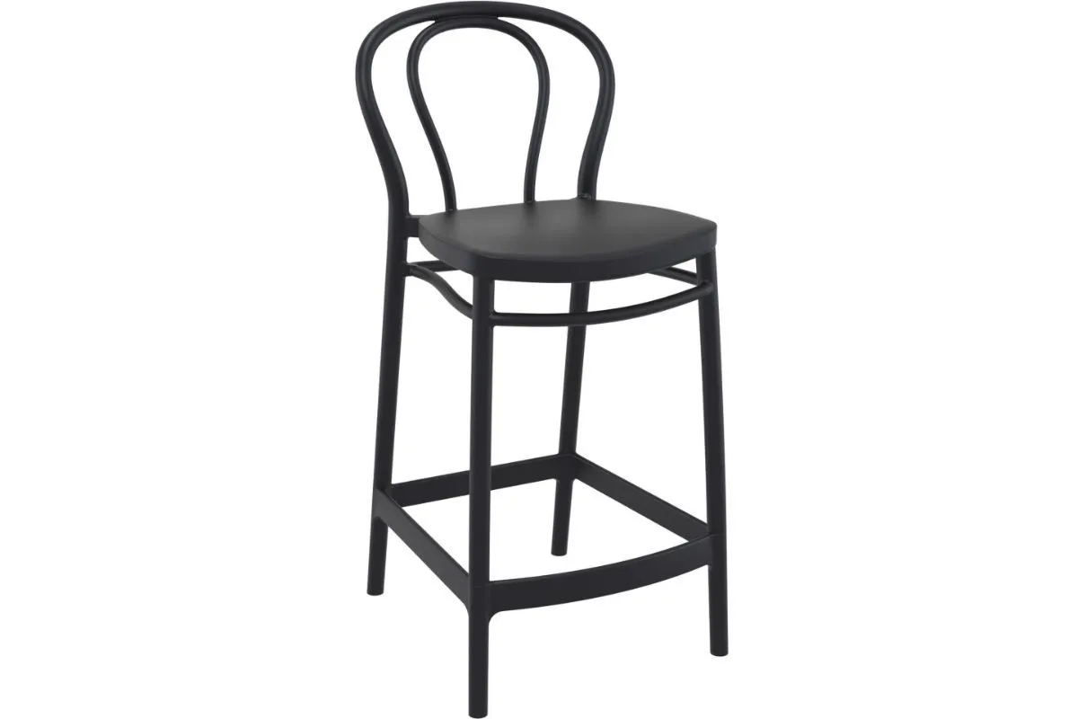 Hospitality Plus Victor Bar Stool - 650mm Seat Height [960H x 440W]