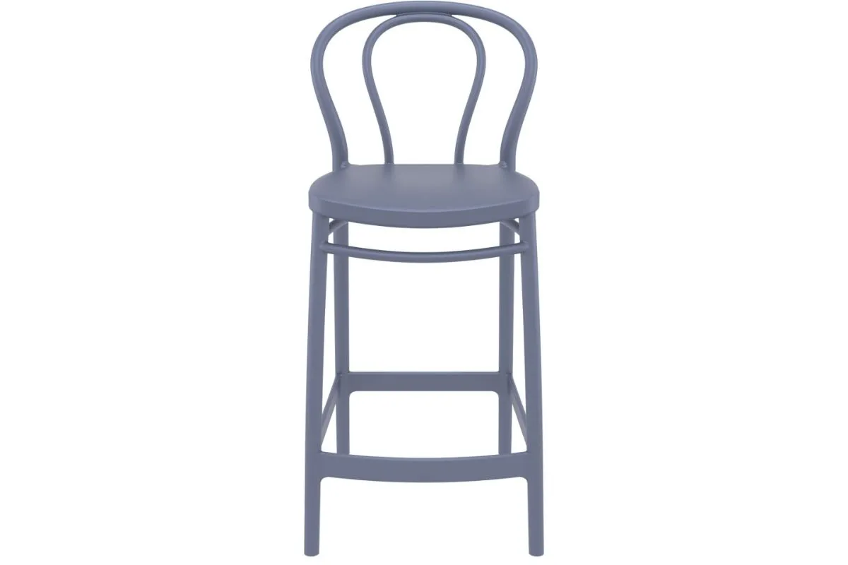 Hospitality Plus Victor Bar Stool - 650mm Seat Height [960H x 440W]