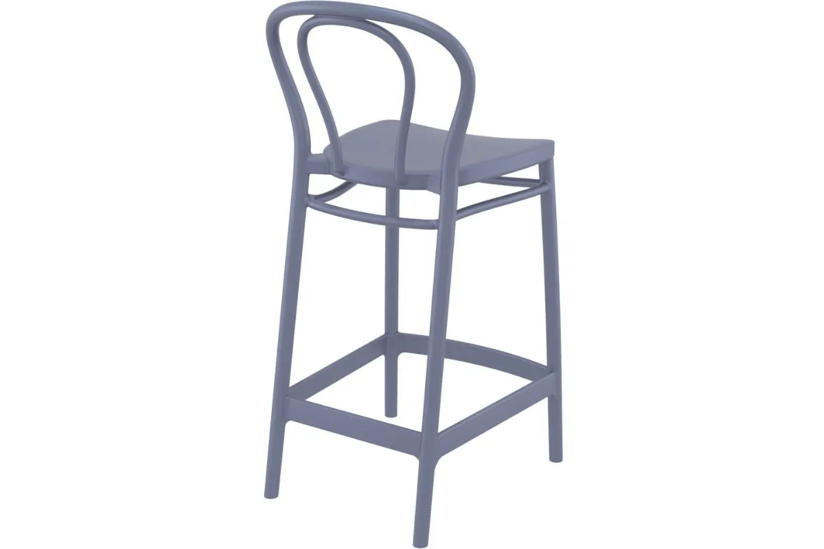 Hospitality Plus Victor Bar Stool - 650mm Seat Height [960H x 440W]