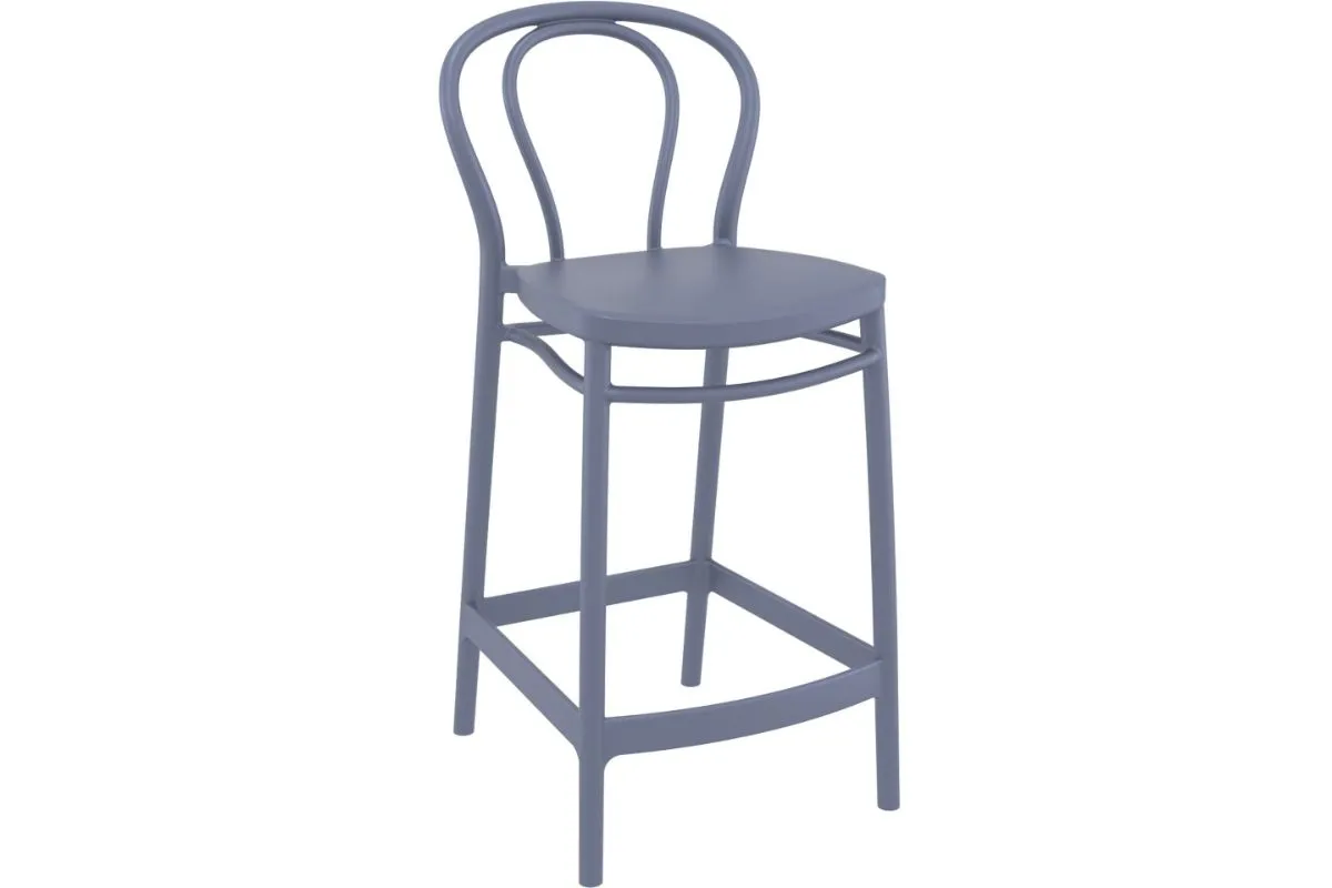 Hospitality Plus Victor Bar Stool - 650mm Seat Height [960H x 440W]