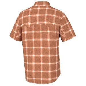 HUK Diamond Back Current Plaid SS Shirt