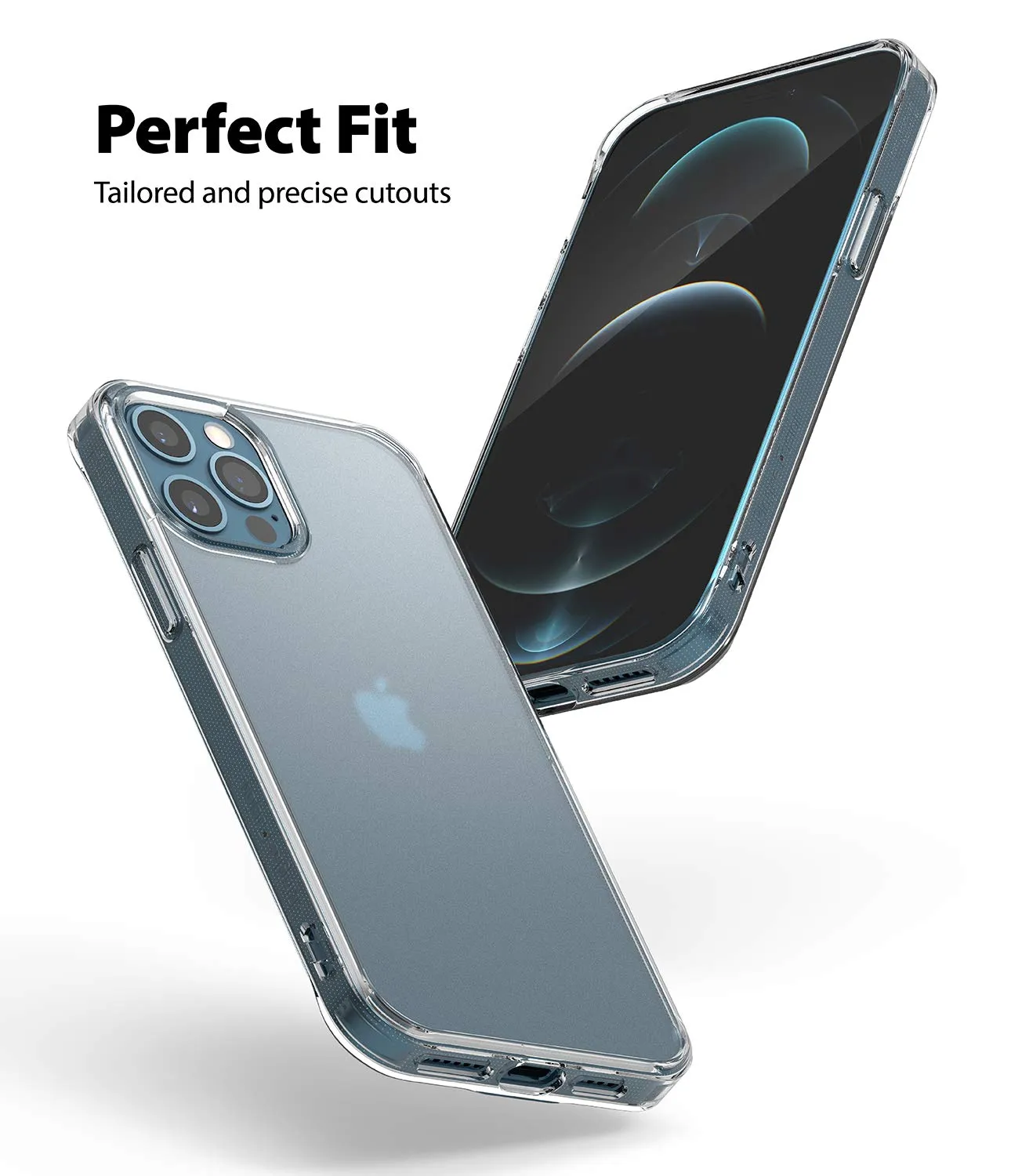 iPhone 12 Pro Max Back Cover Case | Fusion -  Matte Clear