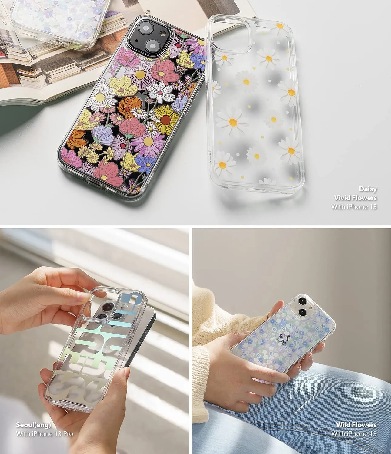 iPhone 13 Mini Back Cover Case | Fusion Design - Seoul