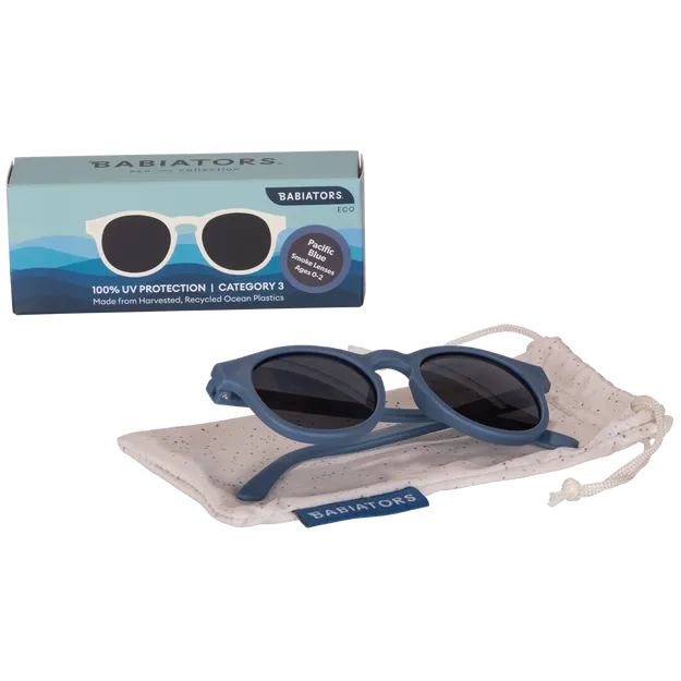 Keyhole Eco Sunglasses - Pacific Blue