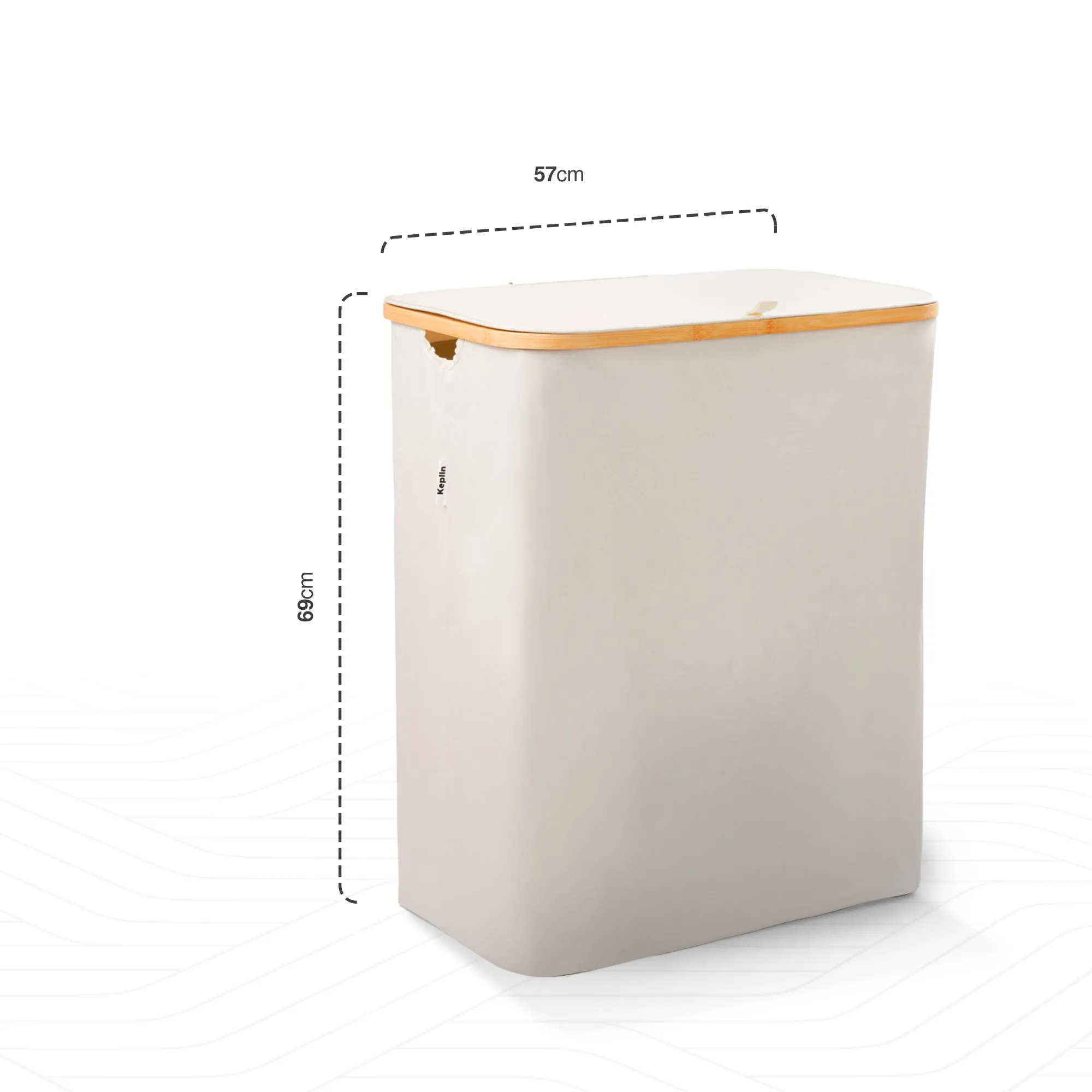 Laundry Basket - 145L Capacity with Handles and Machine Washable Removable Bags