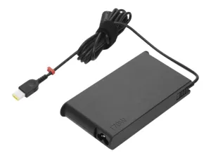 Lenovo Thinkpad 170W Slim Ac Adapter (Slim-Tip) - Power Adapter - Ac 100-240 V - 170 Watt - Black - For Thinkpad P1 Gen