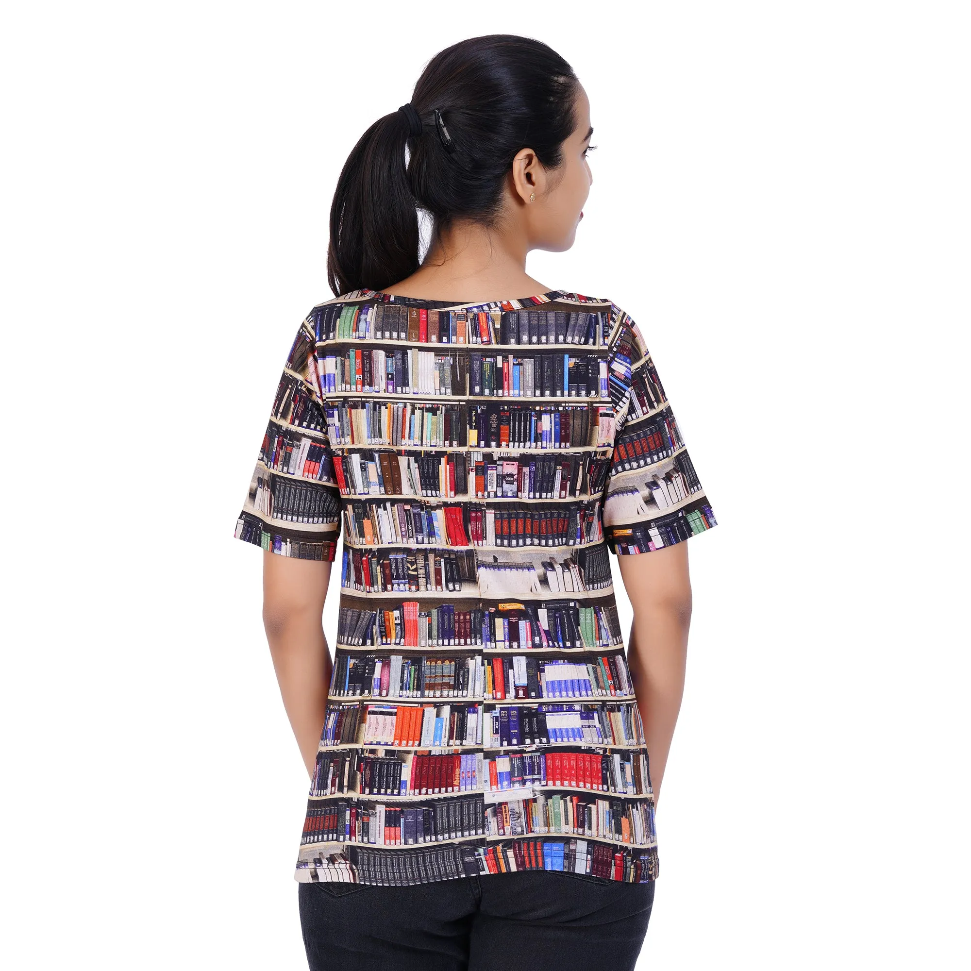 Library Shelves Tunic Top [FINAL SALE]