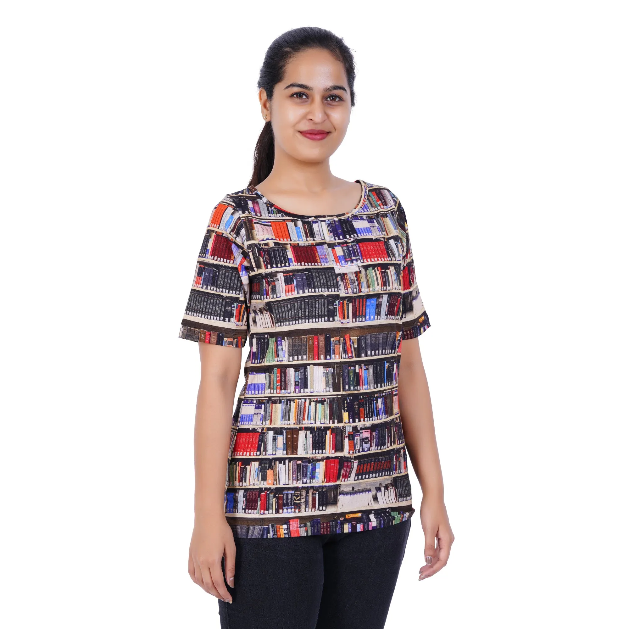 Library Shelves Tunic Top [FINAL SALE]